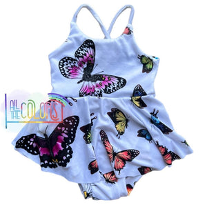 Butterfly playsuit